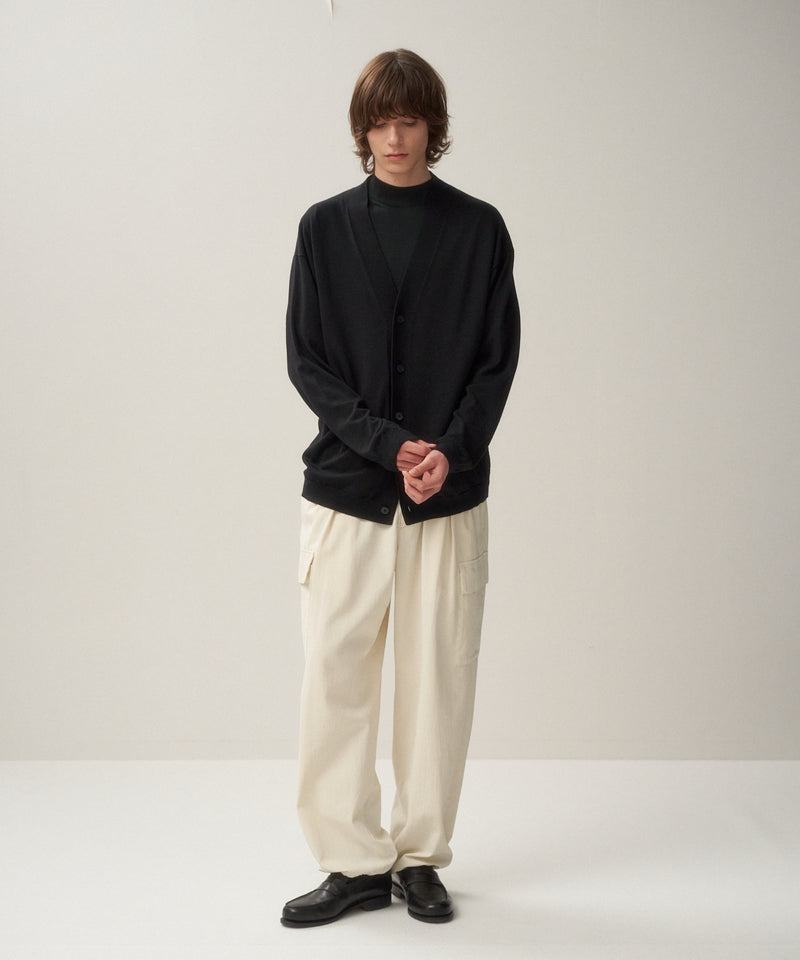 WOOSTED WOOL | OVERSIZED CARDIGAN