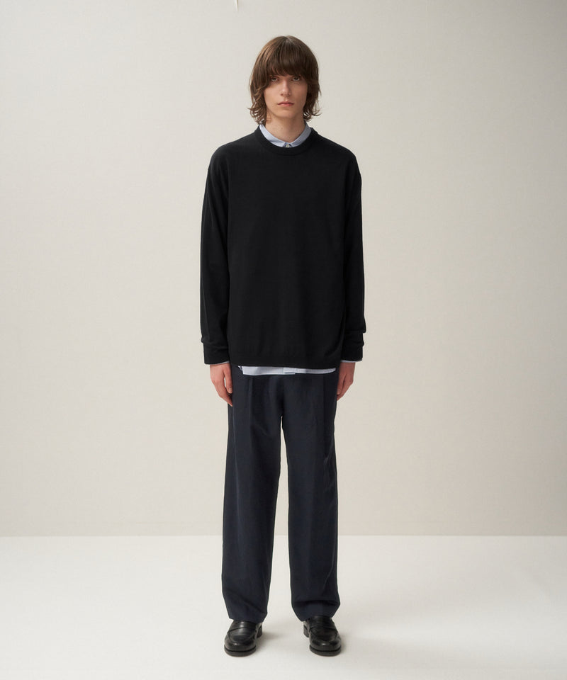 WOOSTED WOOL | CREWNECK SWEATER