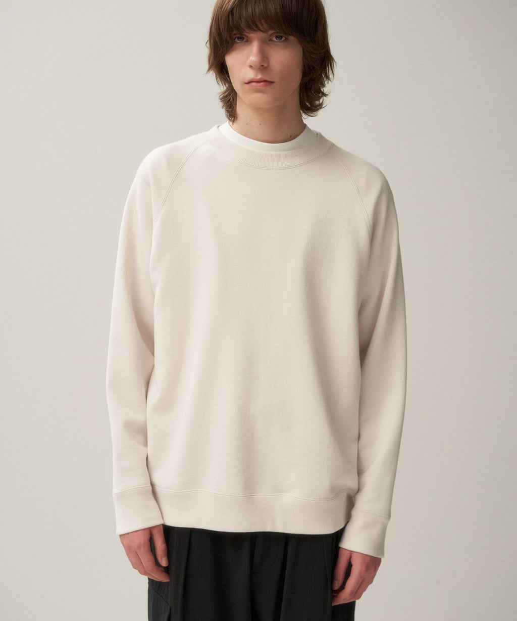 ほぼ未使用 ATON / クルーネックスウェットシャツ ZERO TSURI URAKE ｜ クルーネック スウェット