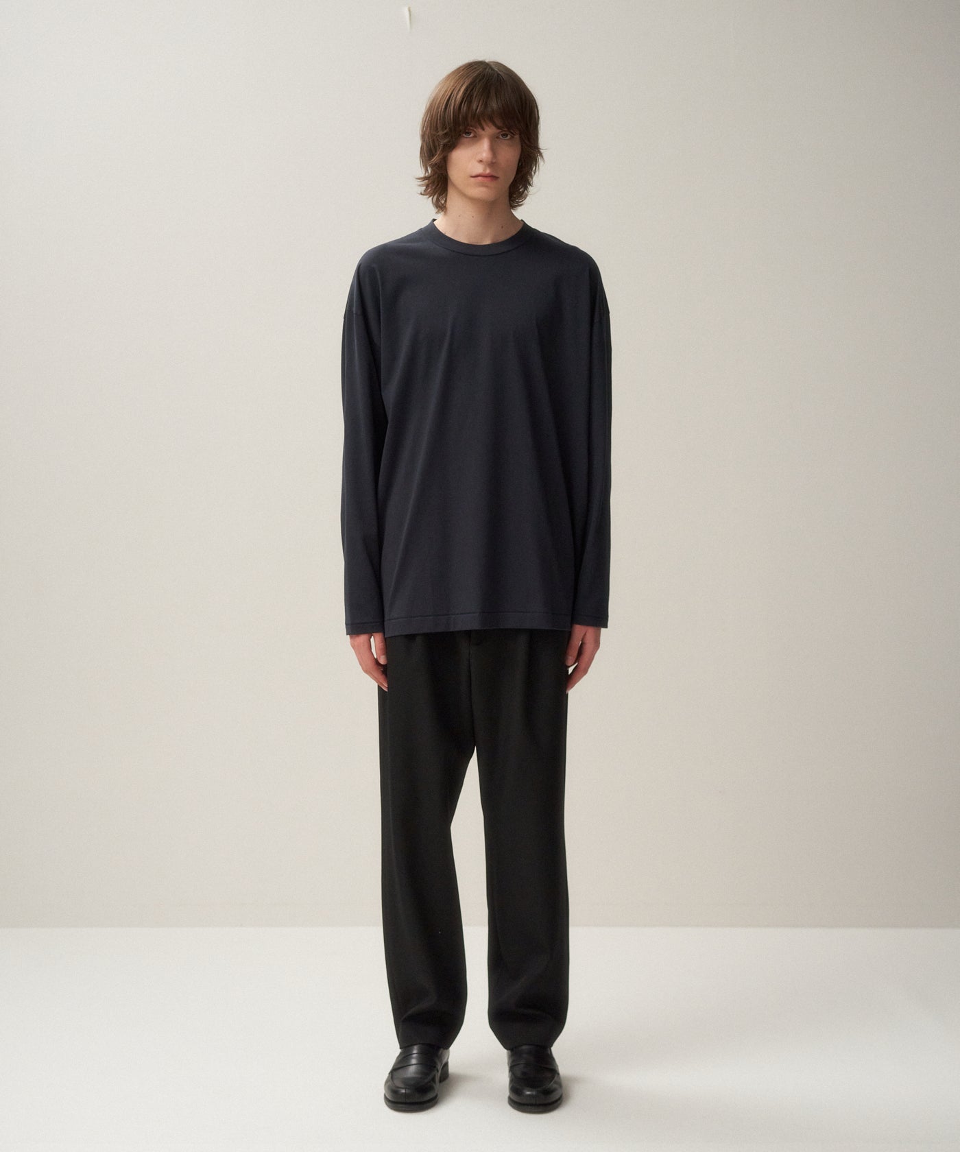 SUVIN60/2 | OVERSIZED L/S T-SHIRT – ATON | エイトン