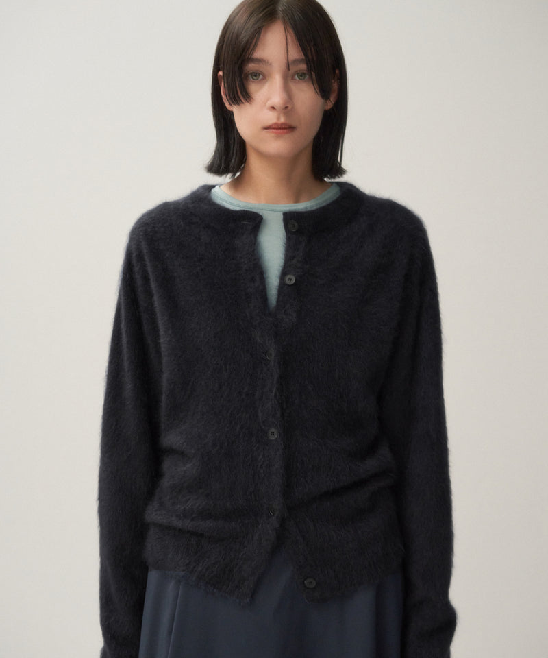 ROYAL CASHMERE FUR | CREWNECK CARDIGAN