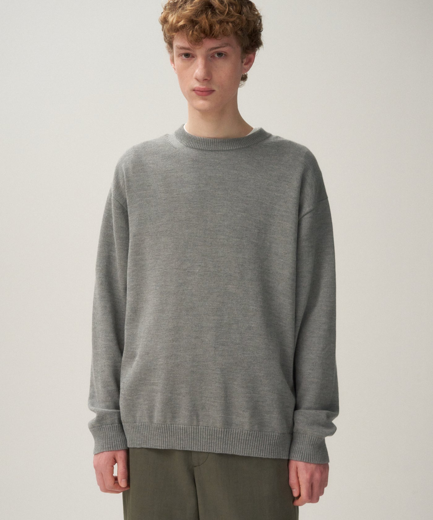 WOOL WASHI | CREWNECK SWEATER – ATON | エイトン