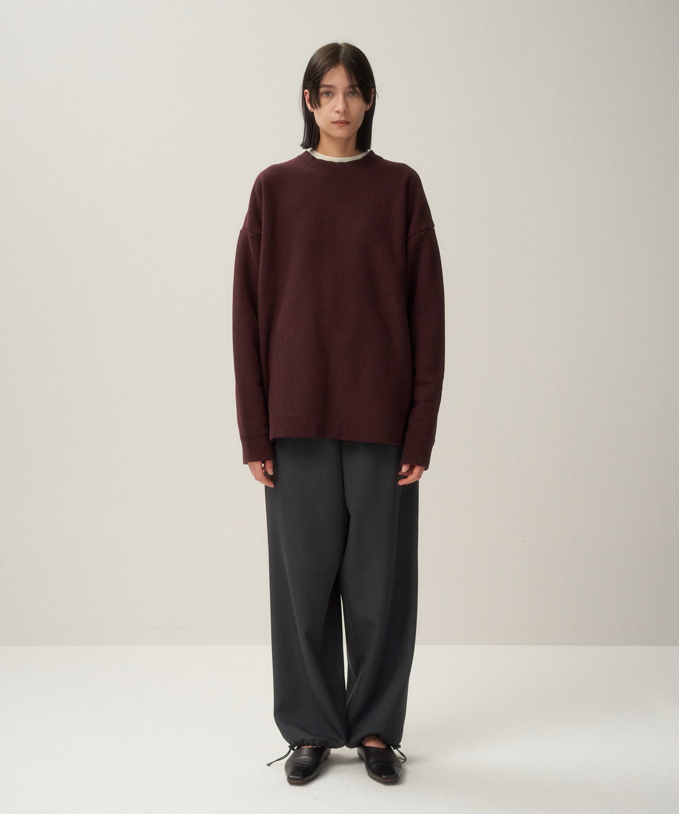 NATURAL DYED URAKE | OVERSIZED SWEATSHIRT – ATON | エイトン