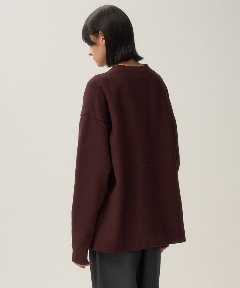 NATURAL DYED URAKE | OVERSIZED SWEATSHIRT