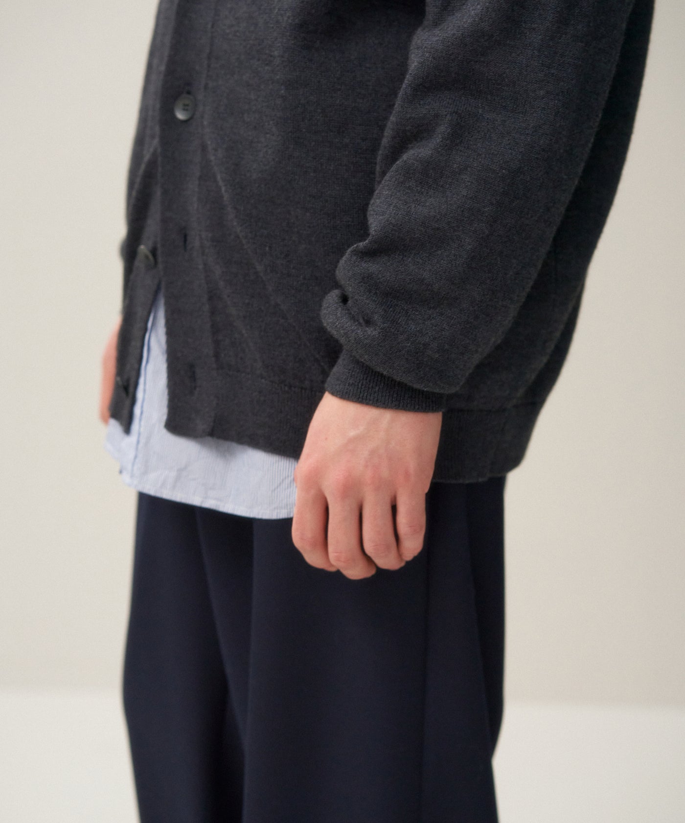 WOOL WASHI | OVERSIZED CARDIGAN – ATON | エイトン