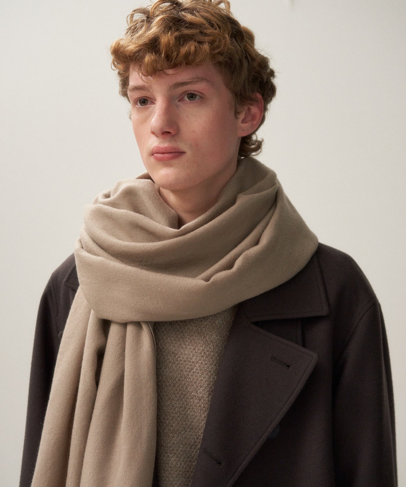 FINE AIR WOOL | OVERSIZED STOLE – ATON | エイトン