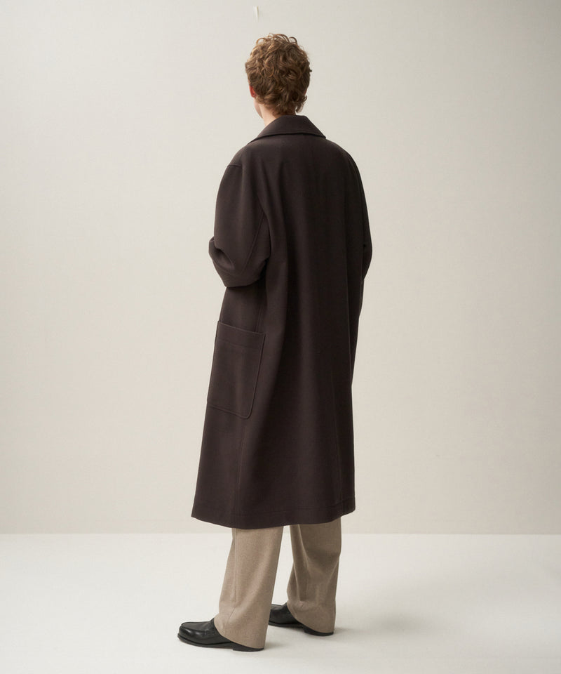 SUPER 160S DOUBLE SAXONY | DOUBLE BREASTED COAT