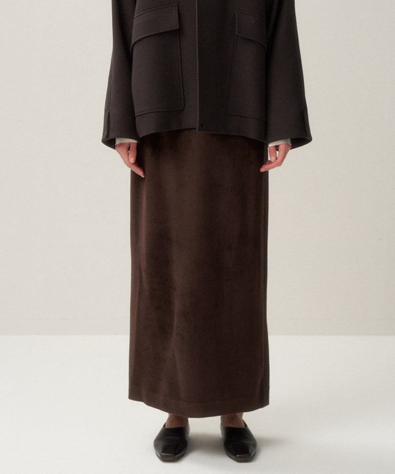 SILK MOSSA | STRAIGHT SKIRT