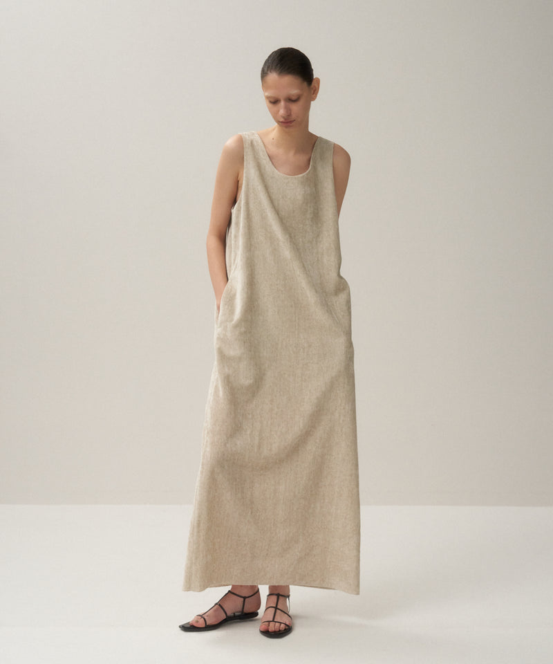 LINEN VELVET | TANK TOP DRESS