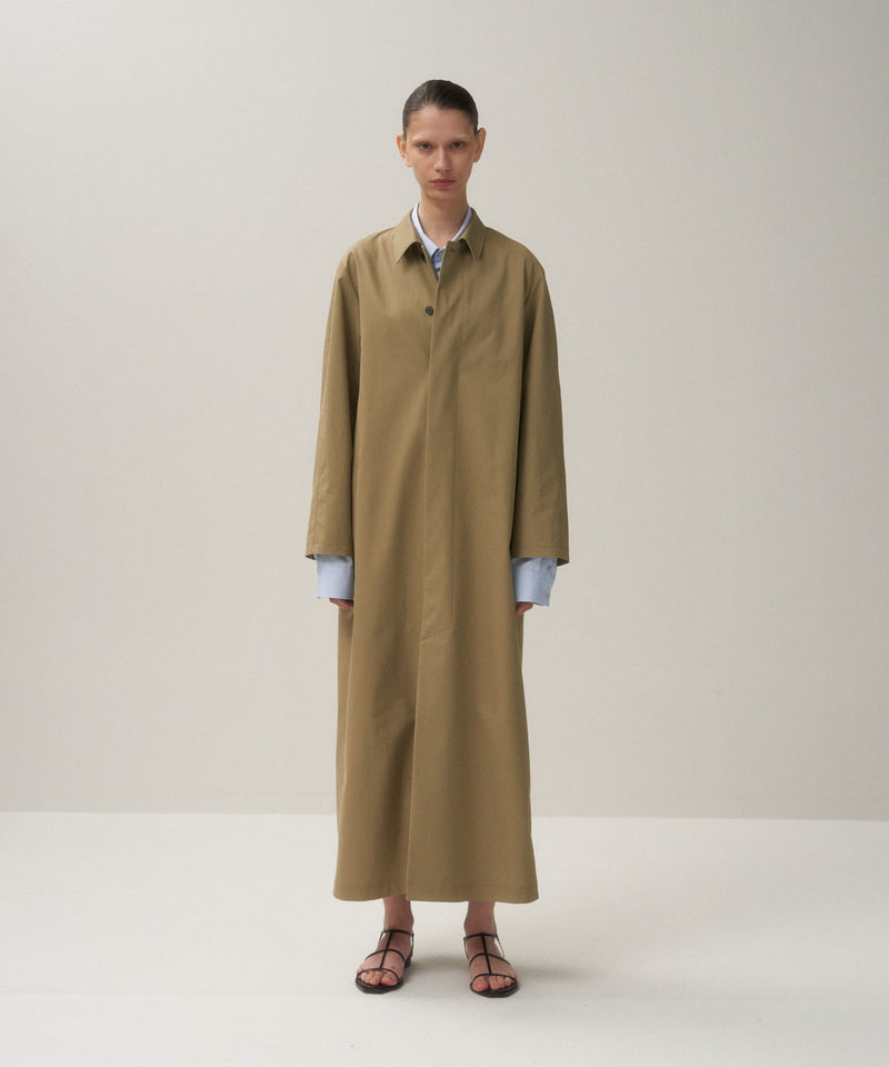 ORGANIC COTTON TWILL | BALMACAAN COAT