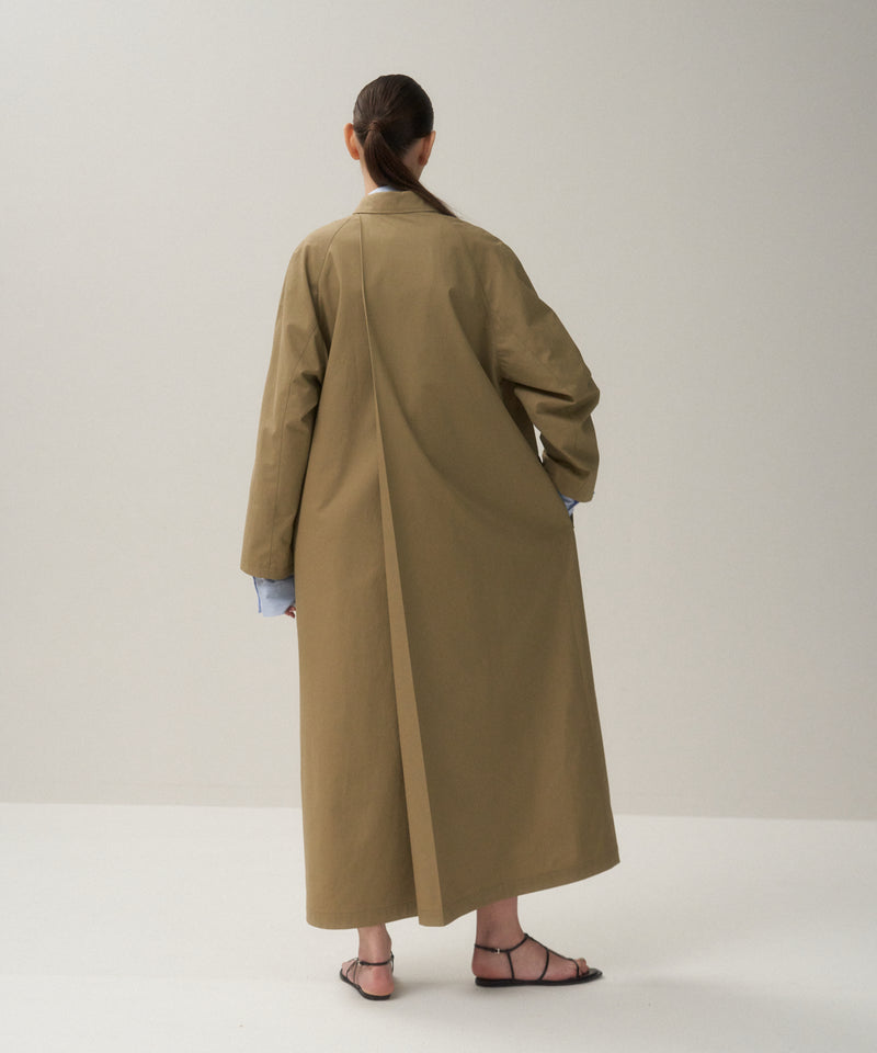 ORGANIC COTTON TWILL | BALMACAAN COAT