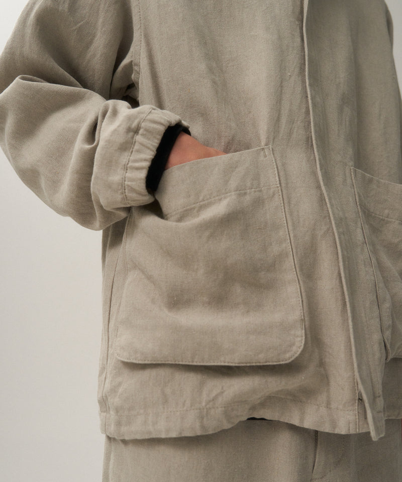 HARD LINEN | UTILITY JACKET