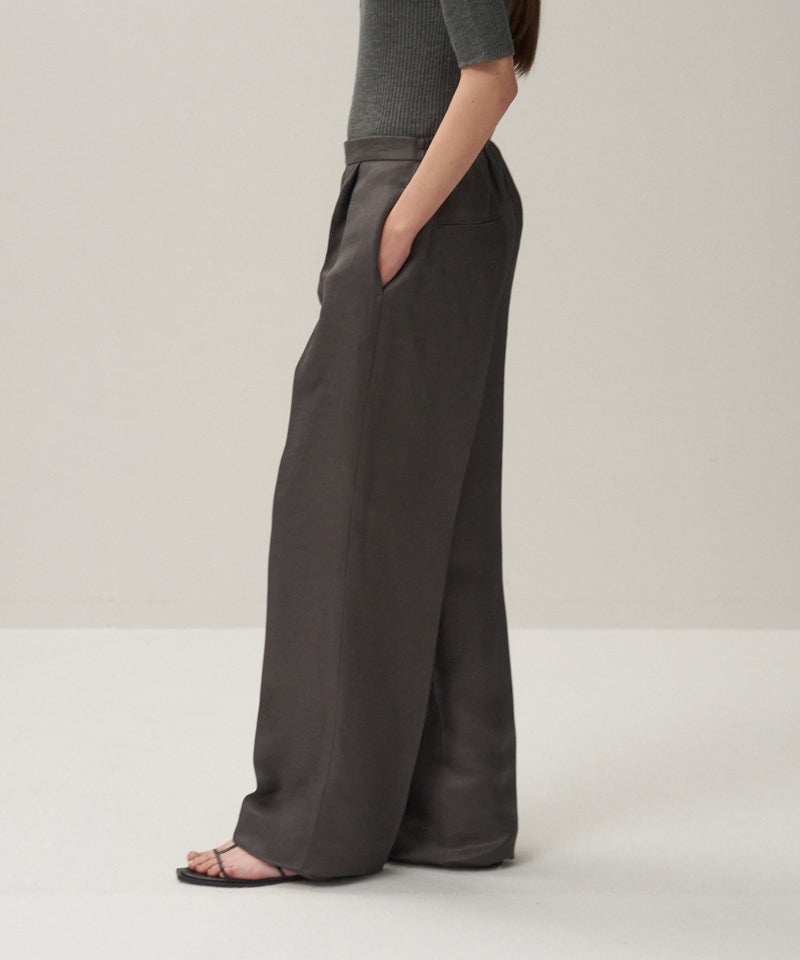 LINEN CUPRA | STRAIGHT PANTS