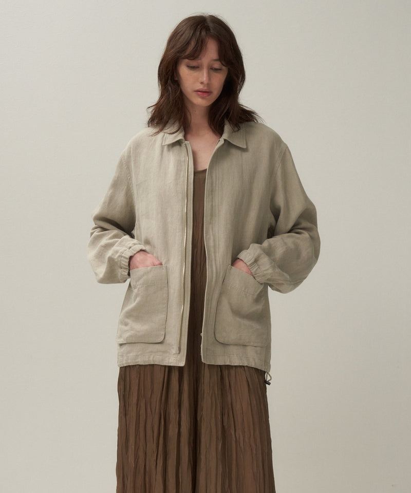 HARD LINEN | UTILITY JACKET