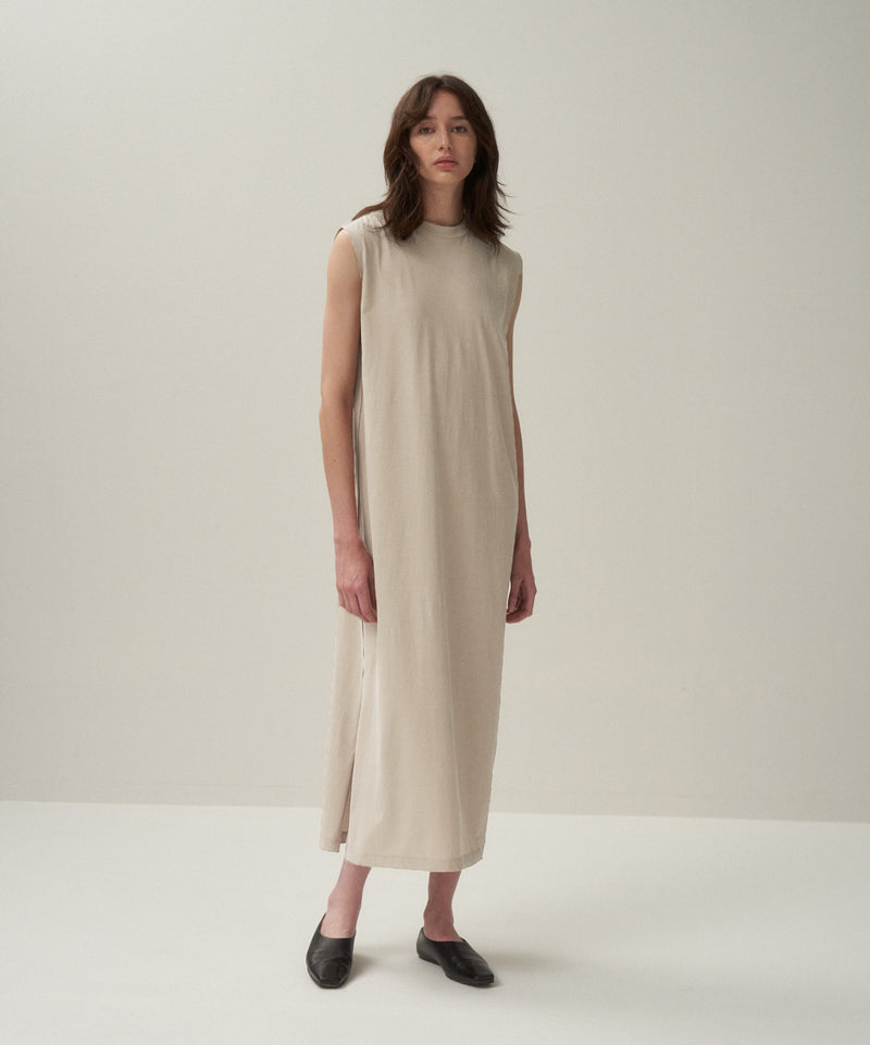 20SS ATON ノースリーブドレス ラウンドヘム タンクトップ 優待価格[ATON]タンクトップドレス | KOBUNSHA SELECT SHOP | 優待価格