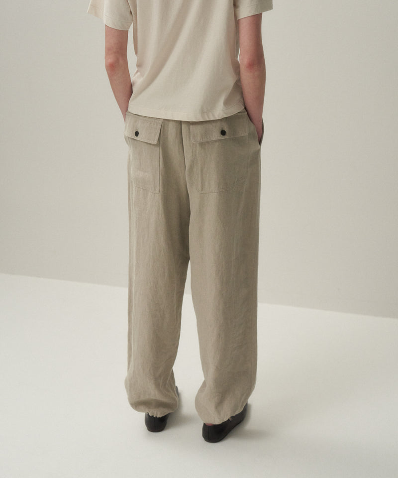 HARD LINEN | UTILITY PANTS