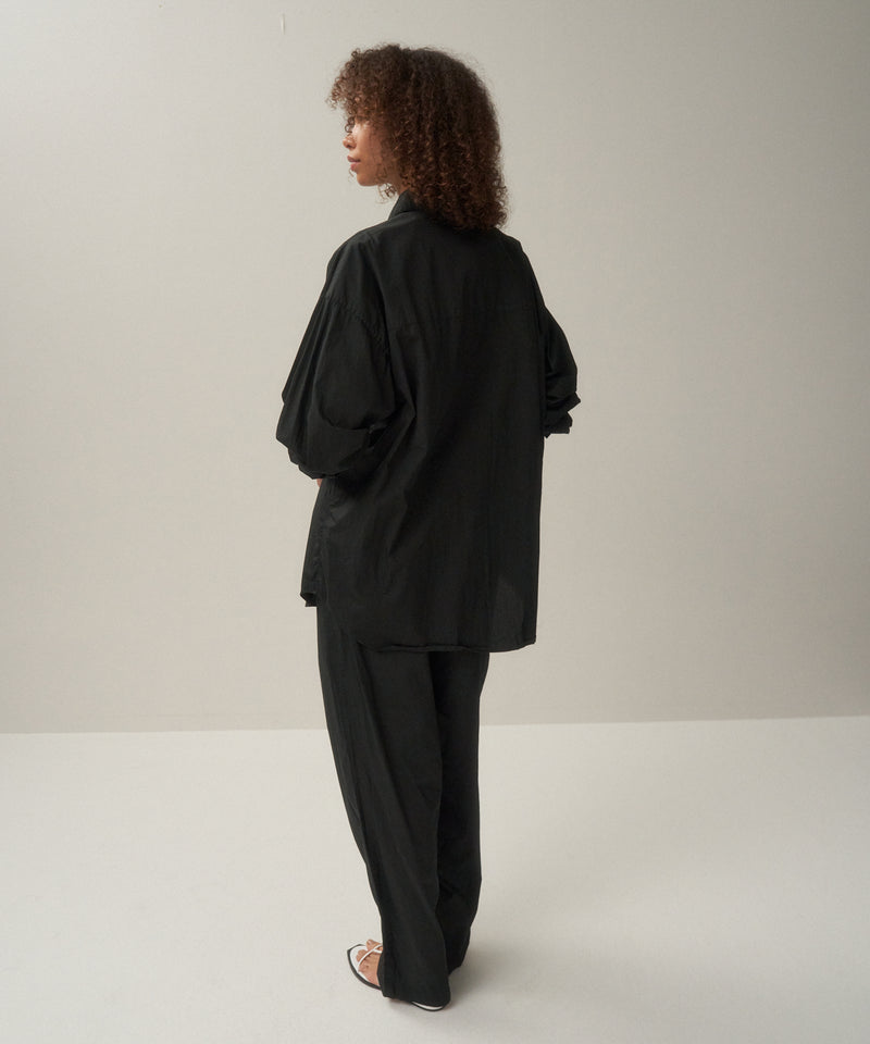 COTTON LAWN | OVERSIZED L/S SHIRT