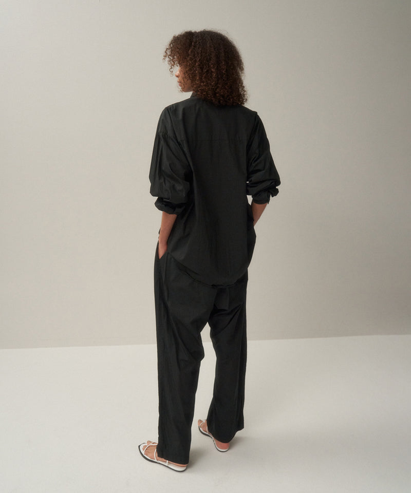 COTTON LAWN | WIDE EASY PANTS