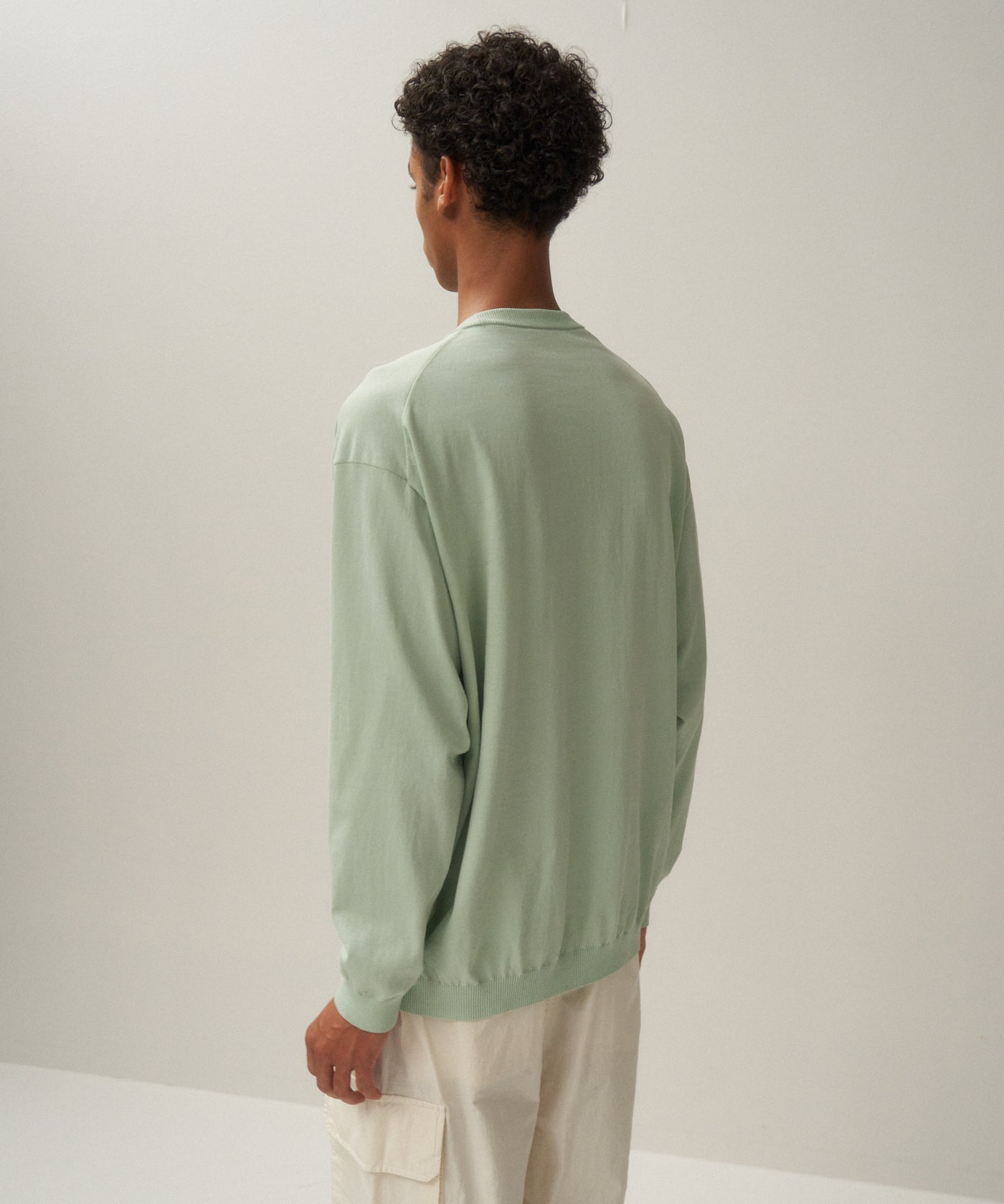 トップス ATON FRESCA KNIT HALF SLEEVE SWEATER FRESCA KNIT HALF SLEEVE SWEATER | ATON(エイトン) / トップス