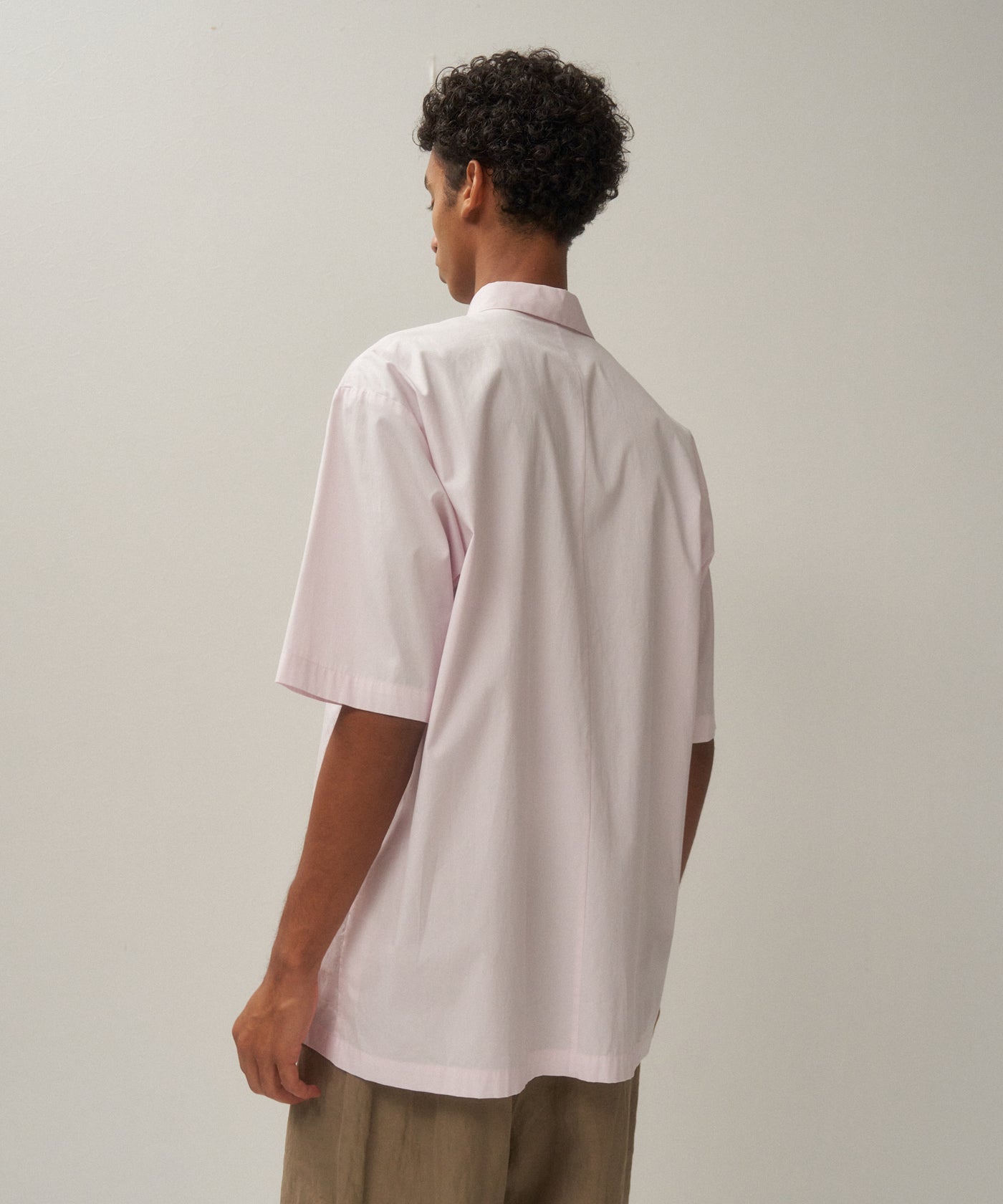 【argue】 LINEN COTTON OverTSHIRTS Tシャツ 新品 LINEN RAYON DYEING SPECK OVERSIZED SHIRT Ver.B [OBSIDIAN