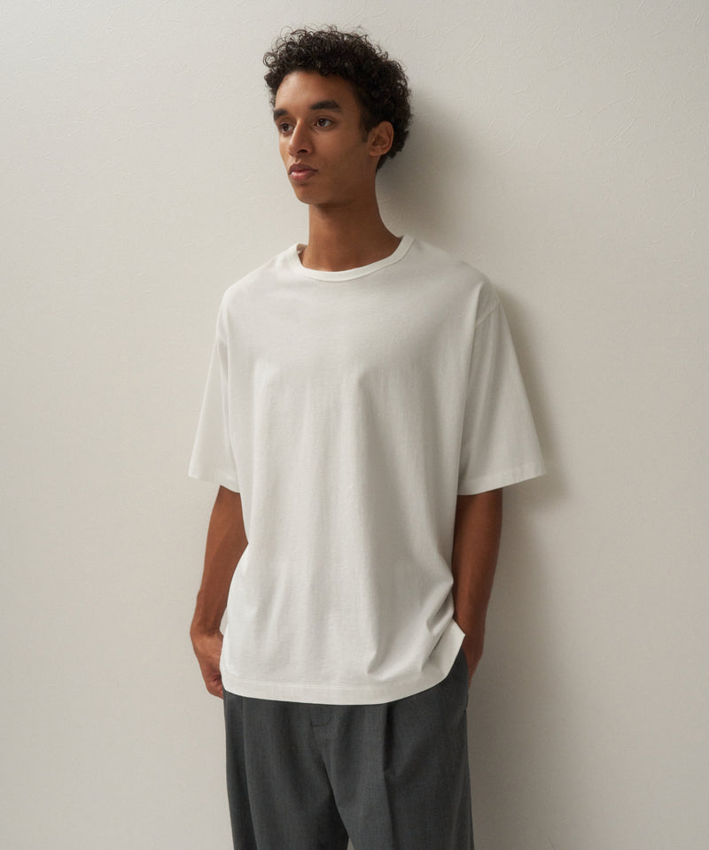 DRY COTTON JERSEY | CREWNECK T-SHIRT