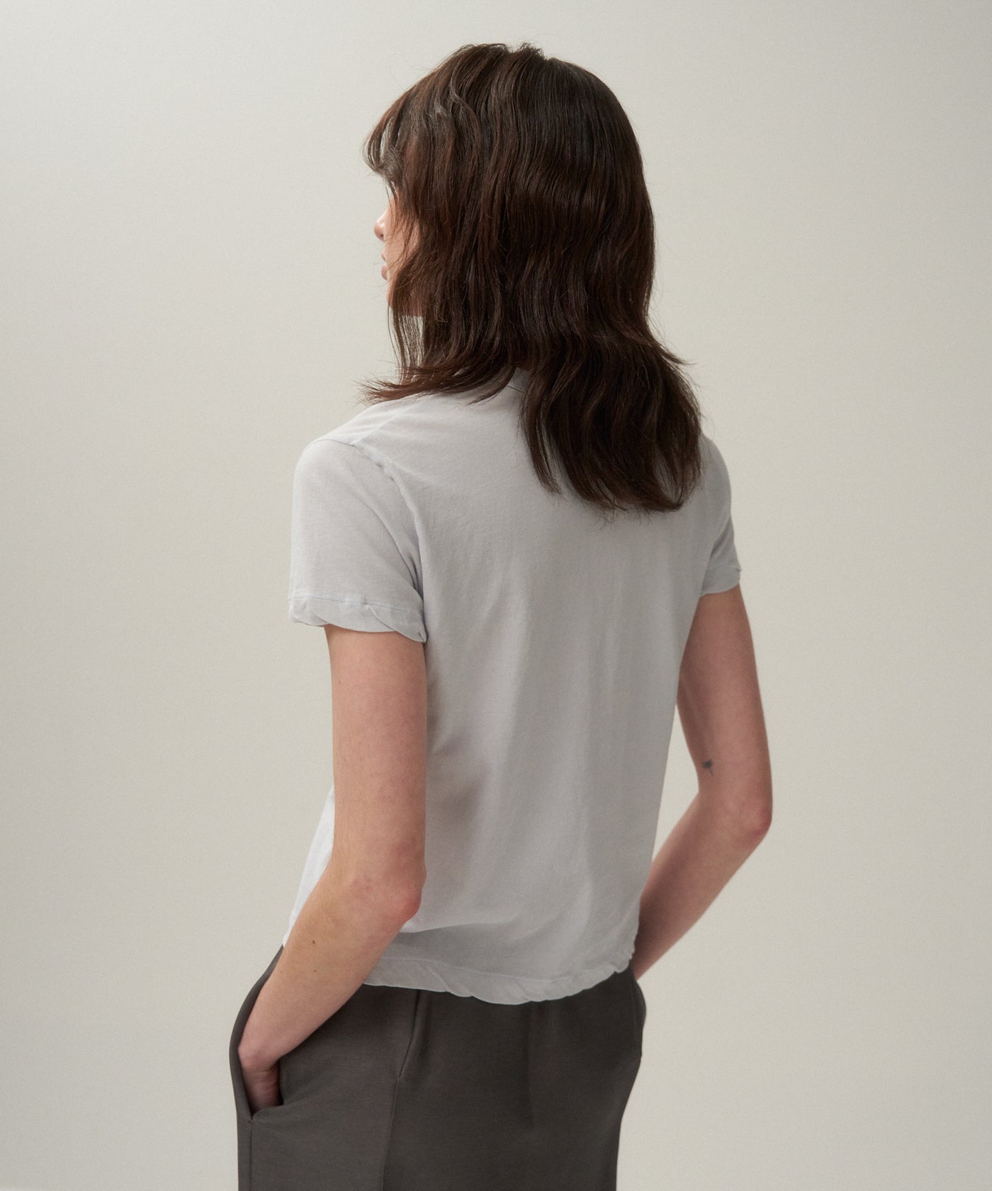 FRESCA SINGLE JERSEY | COMPACT T-SHIRT – ATON | エイトン
