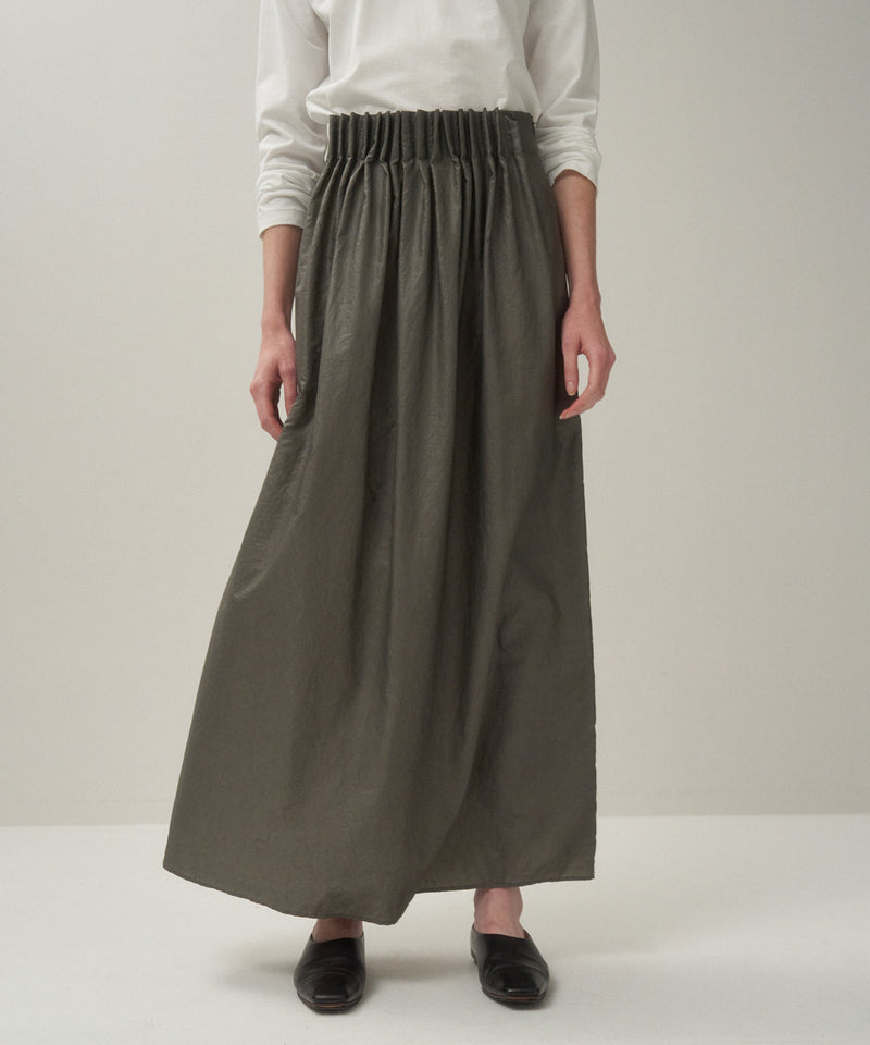 WASHER NYLON | TUCKED SKIRT