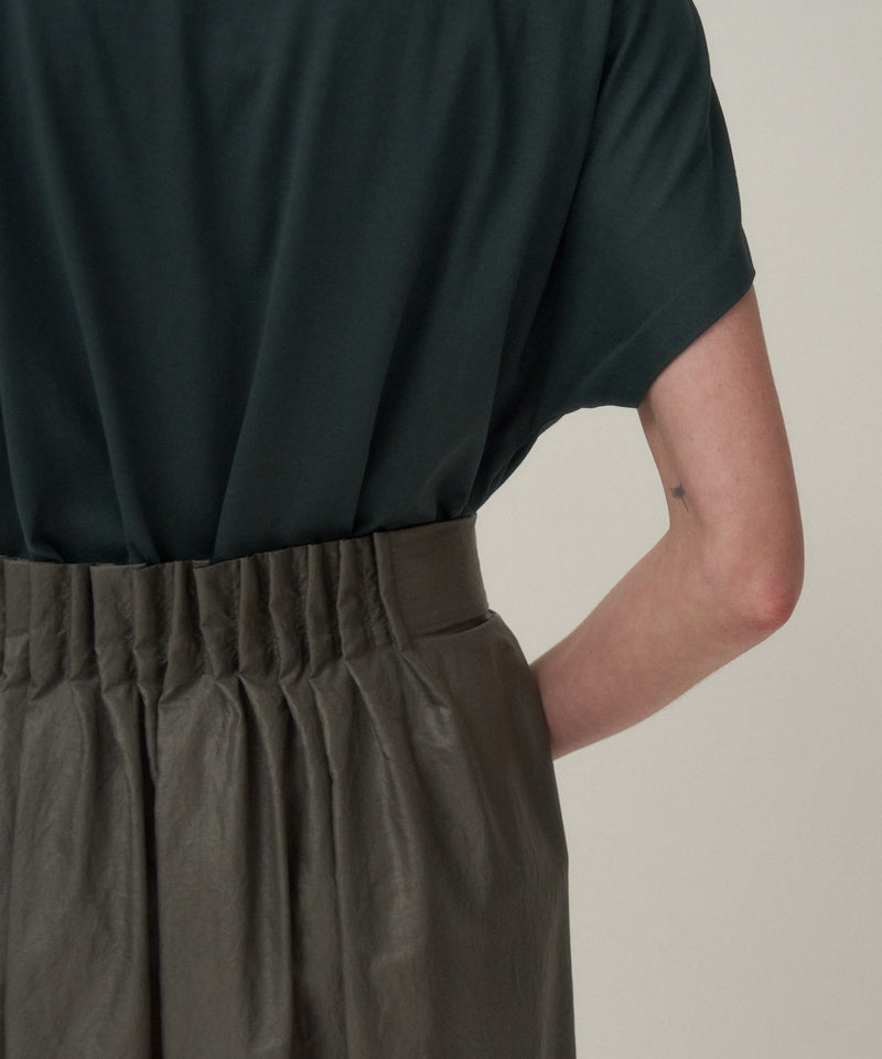 WASHER NYLON | TUCKED SKIRT