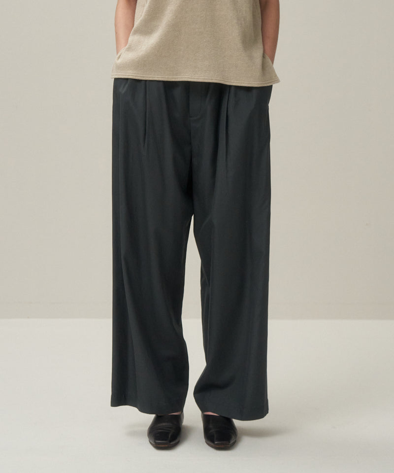 SILK TROPICAL | EASY WIDE PANTS