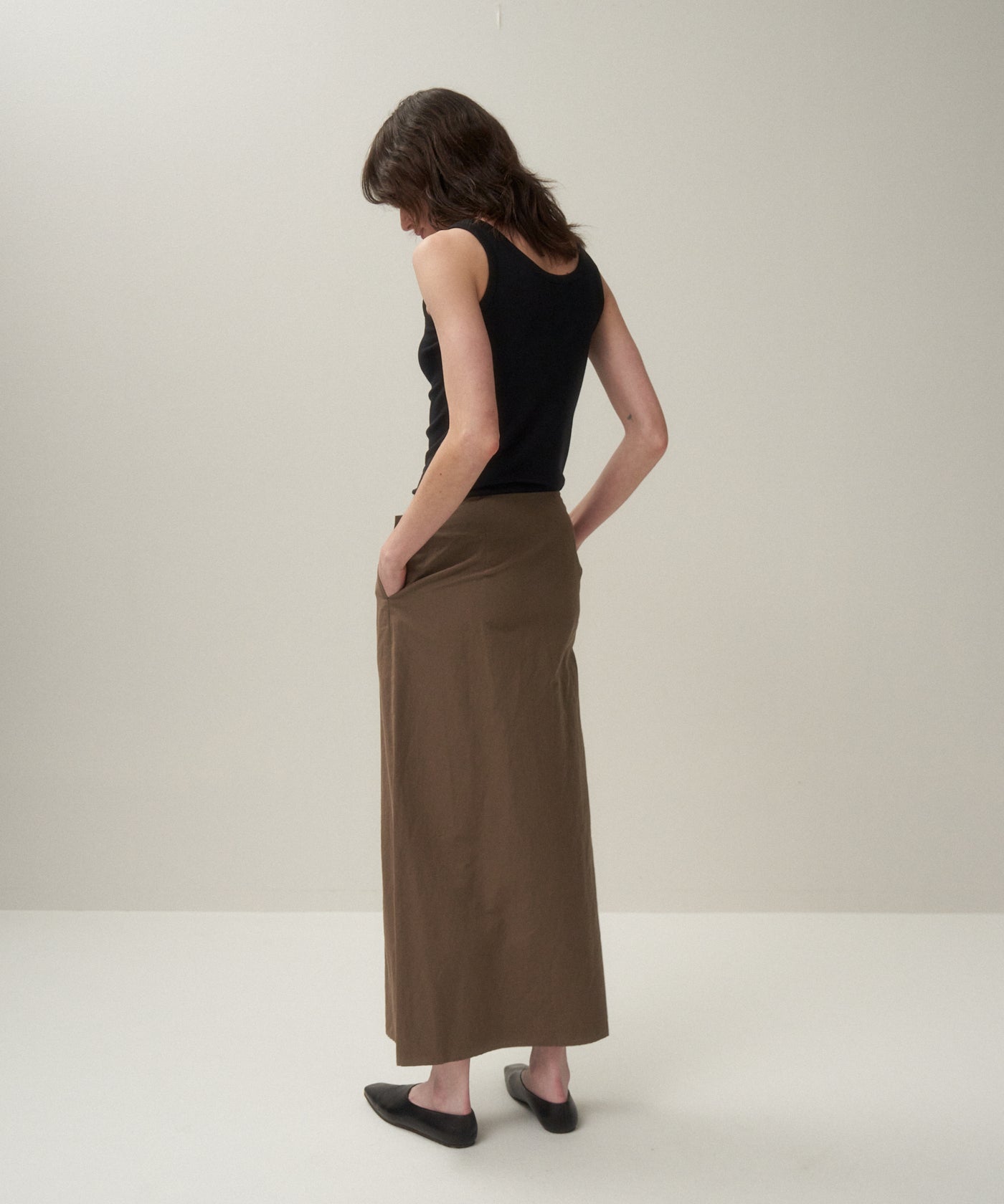 FRESCA CIRCULAR RIB | TANKTOP – ATON | エイトン