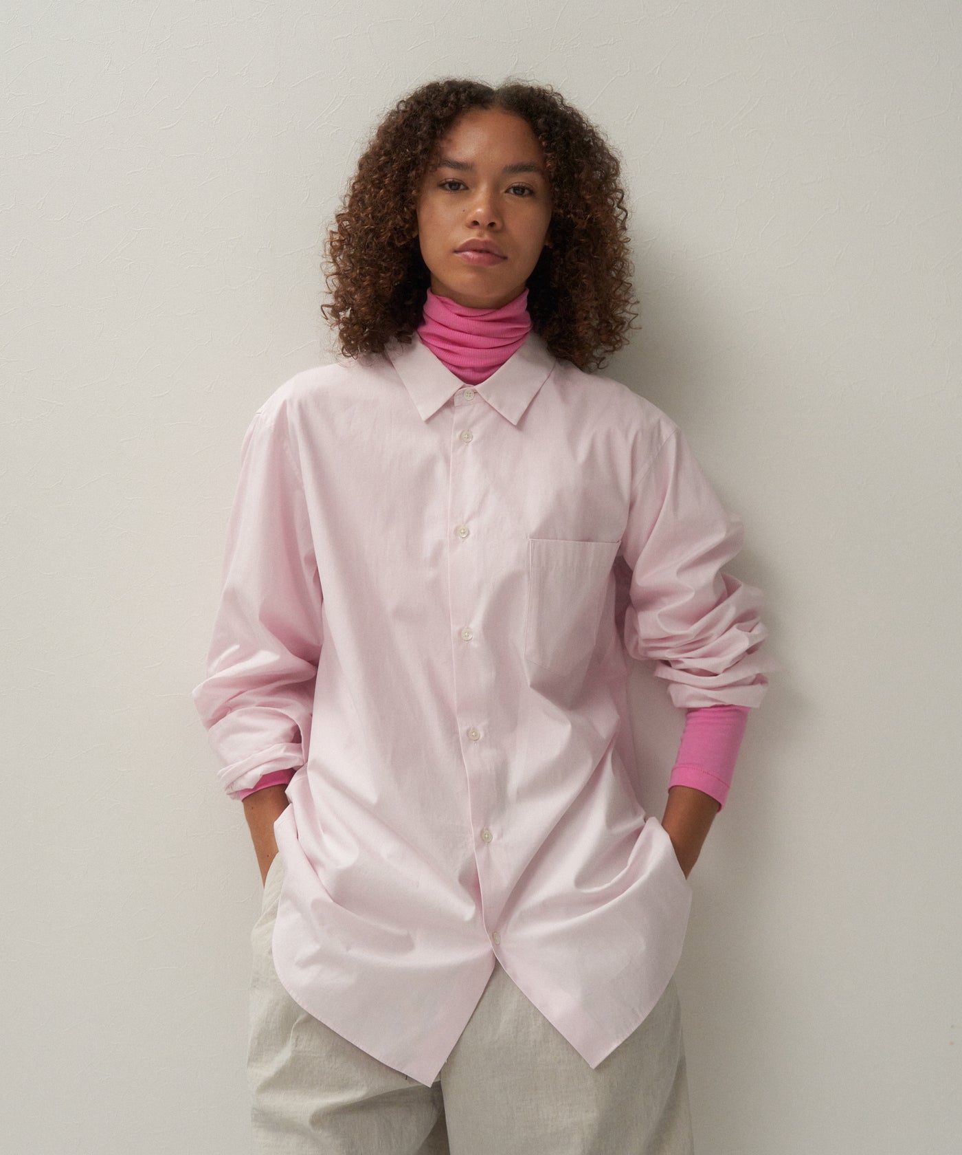 GIZA BROAD | STANDARD SHIRT – ATON | エイトン