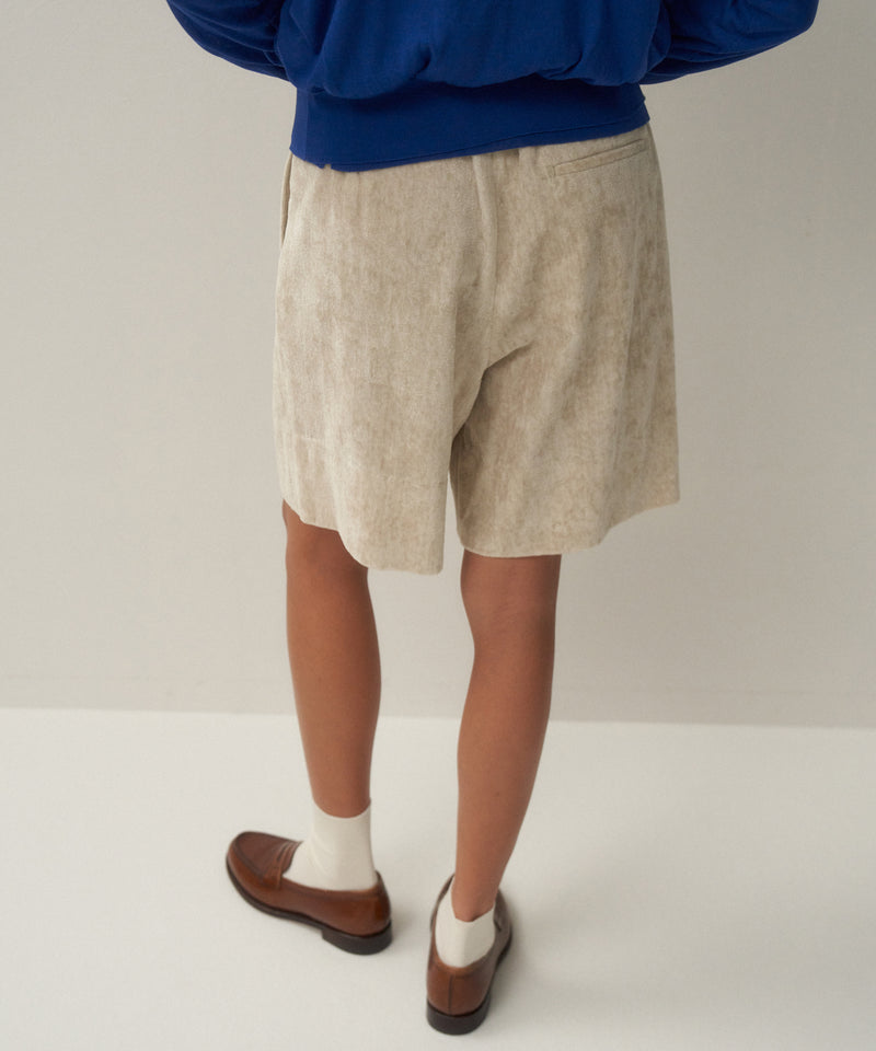 LINEN VELVET | SHORTS