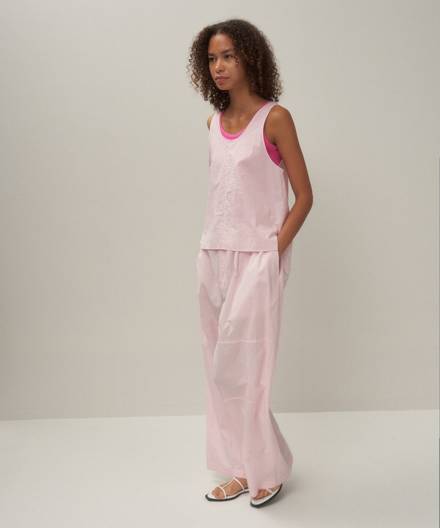 ORGANIC COTTON TWILL | EASY PANTS – ATON | エイトン