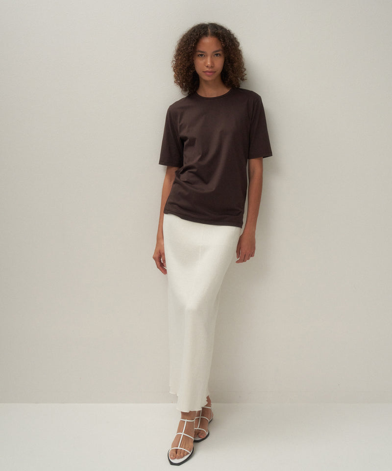 LINEN JERSEY | STRAIGHT SKIRT