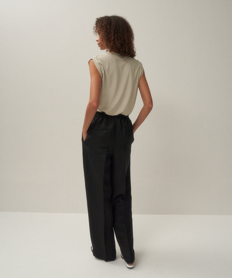 LINEN CUPRA | STRAIGHT PANTS