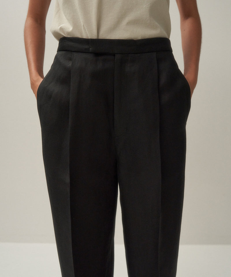 LINEN CUPRA | STRAIGHT PANTS