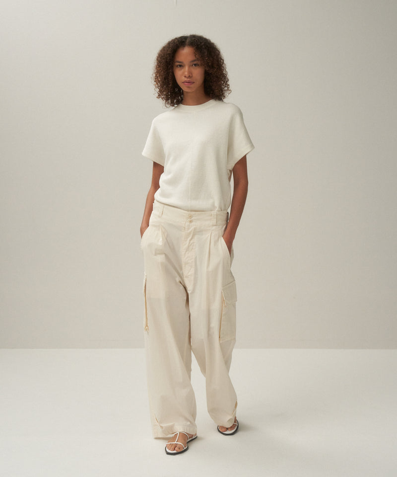 LINEN JERSEY | OVERSIZED TANK TOP