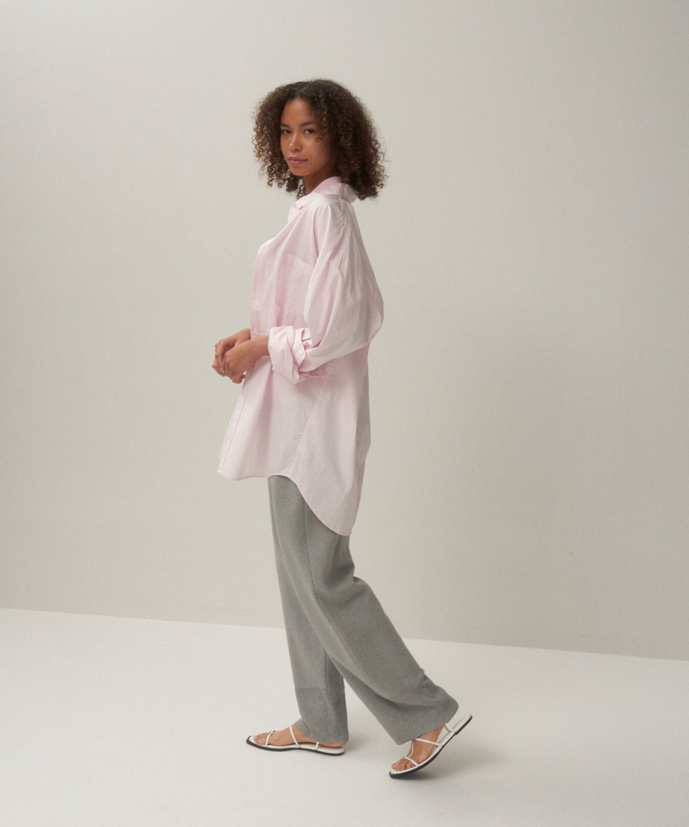 50/3 ORGANIC SMOOTH | TAPERED KNIT PANTS – ATON | エイトン