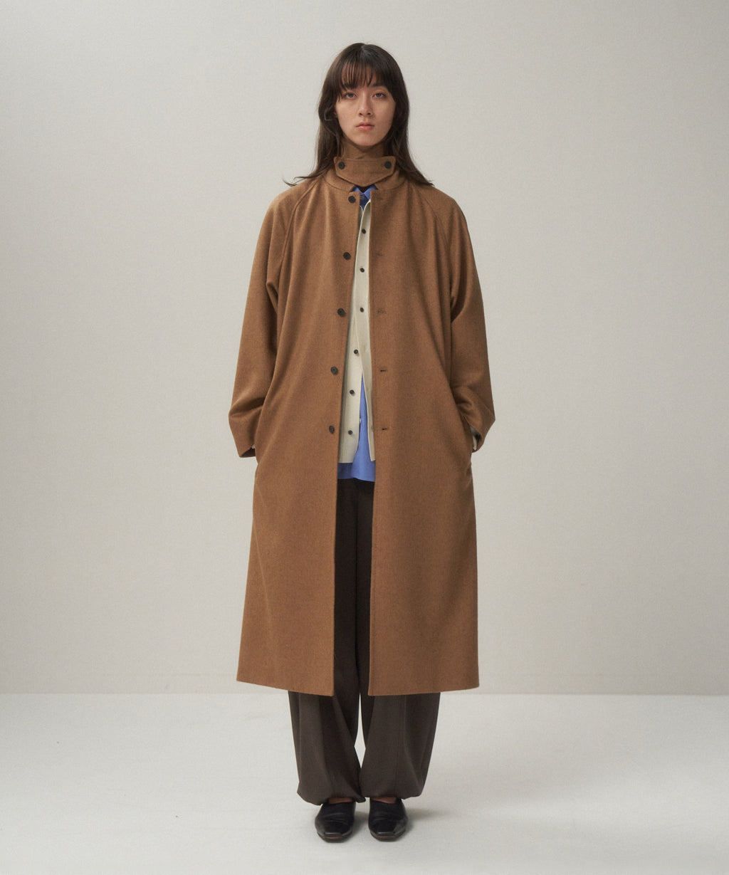PURE CAMEL | BALMACAAN COAT – ATON | エイトン