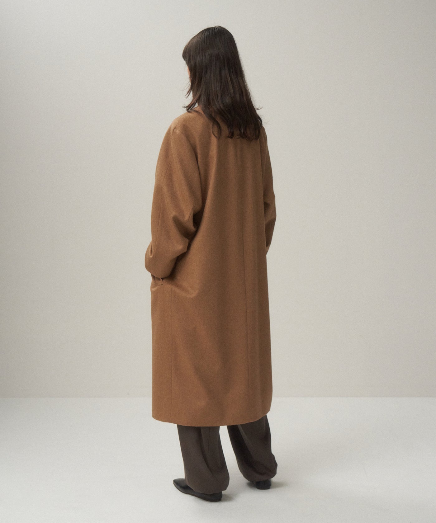 PURE CAMEL | BALMACAAN COAT – ATON | エイトン