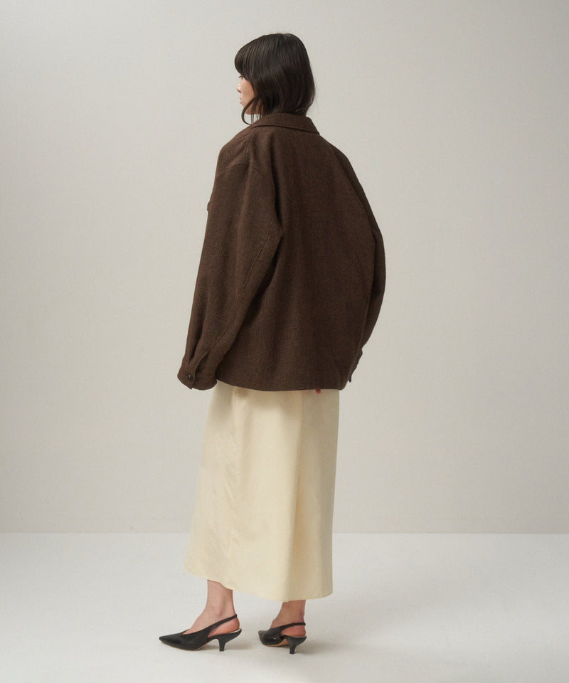 ALPACA HOUND TOOTH | CPO JACKET