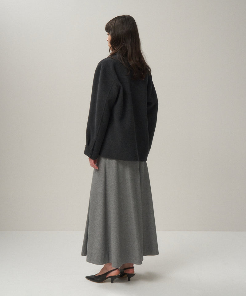 MERINO DOUBLE MELTON | CPO JACKET