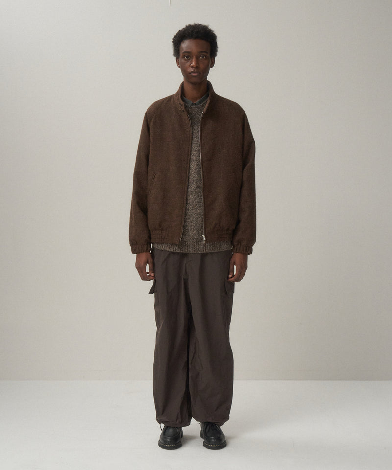 ALPACA HOUND TOOTH | HARRINGTON JACKET