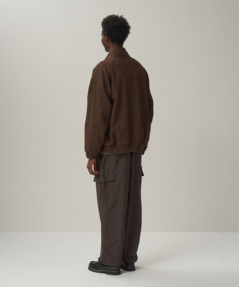 ALPACA HOUND TOOTH | HARRINGTON JACKET