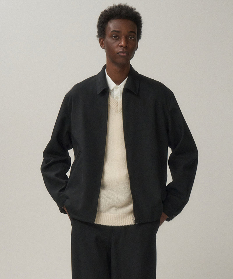 BACK SATIN | HARRINGTON JACKET