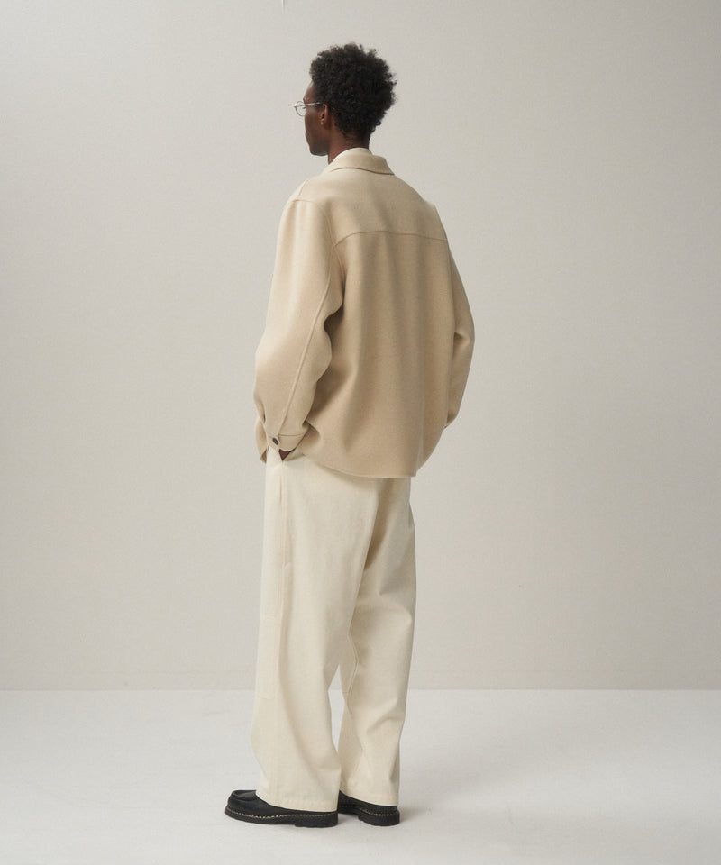 MERINO DOUBLE MELTON | CPO JACKET