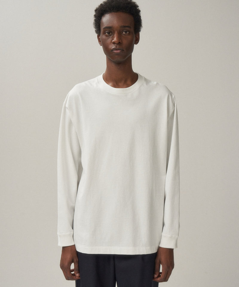 ATON - 【残りわずか】12/- Air Spinning Loose Fit Longsleeve
