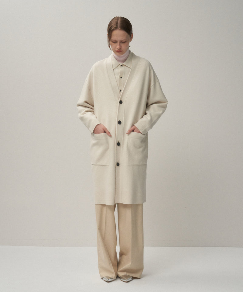 MERINO COLLEGE KNIT | OVERSIZED CARDIGAN