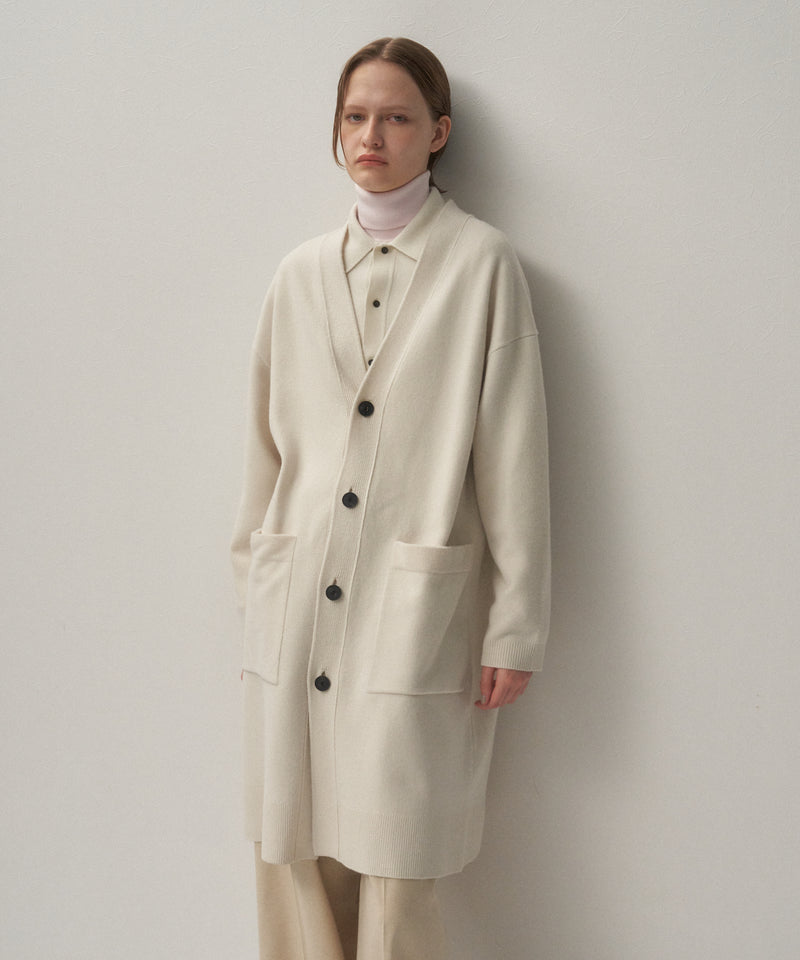 MERINO COLLEGE KNIT | OVERSIZED CARDIGAN