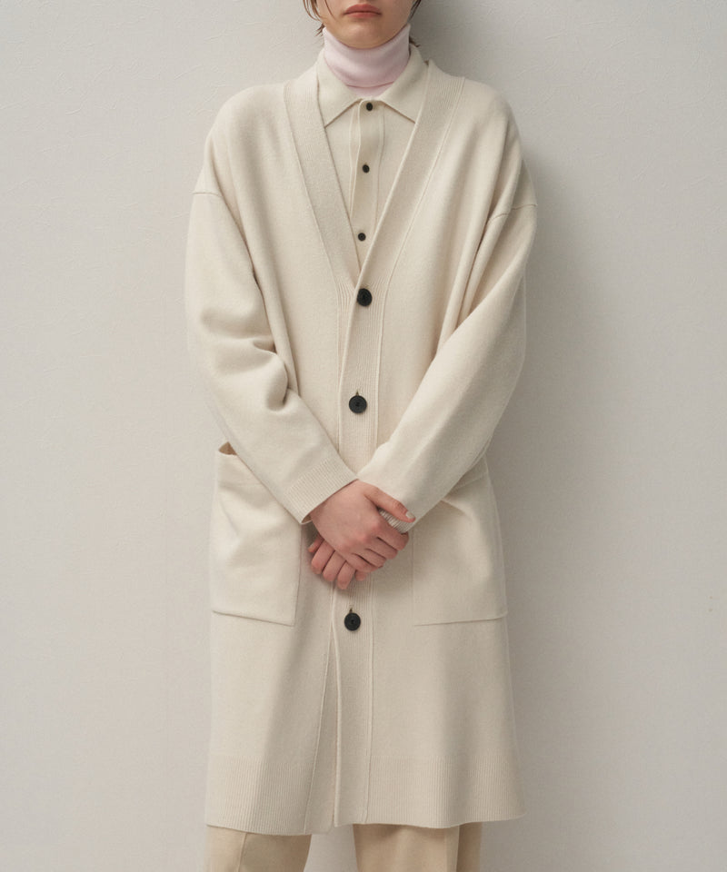MERINO COLLEGE KNIT | OVERSIZED CARDIGAN